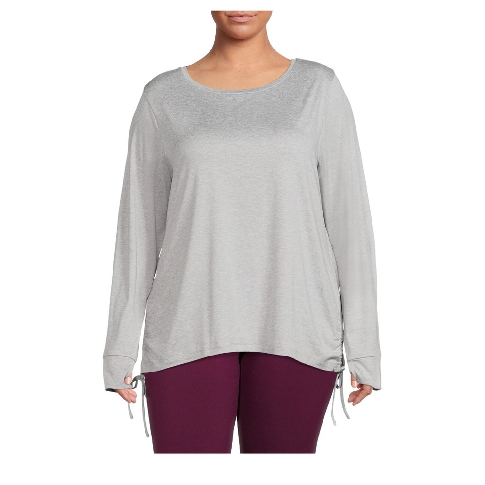 Avia Women’s Plus Size Long Sleeve Performance Tee